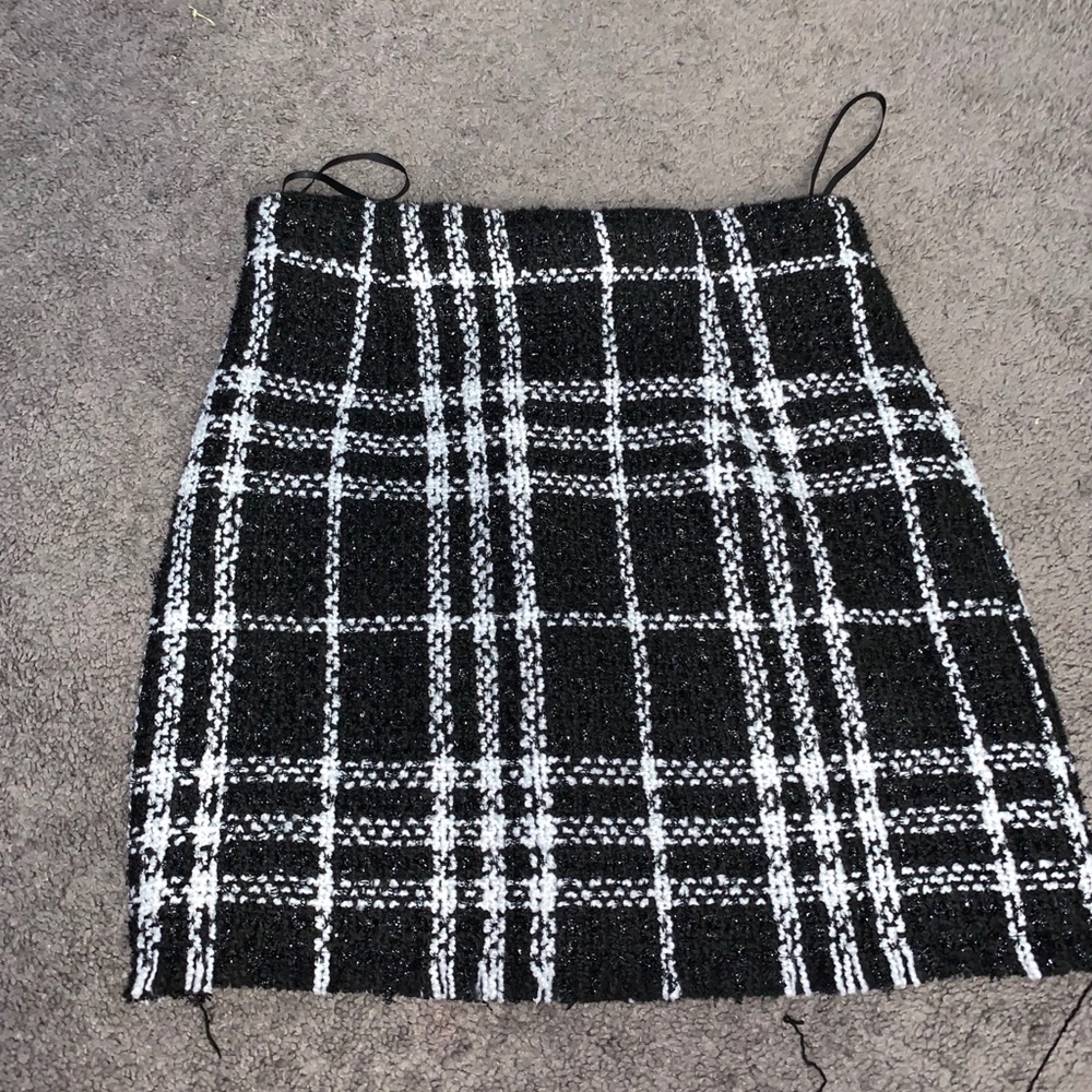 Plaid skirt